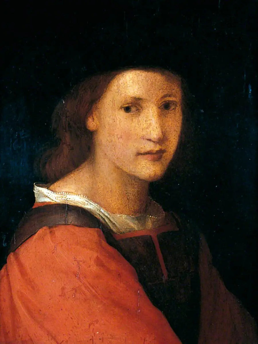 Porträtt av en ung - Andrea del Sarto