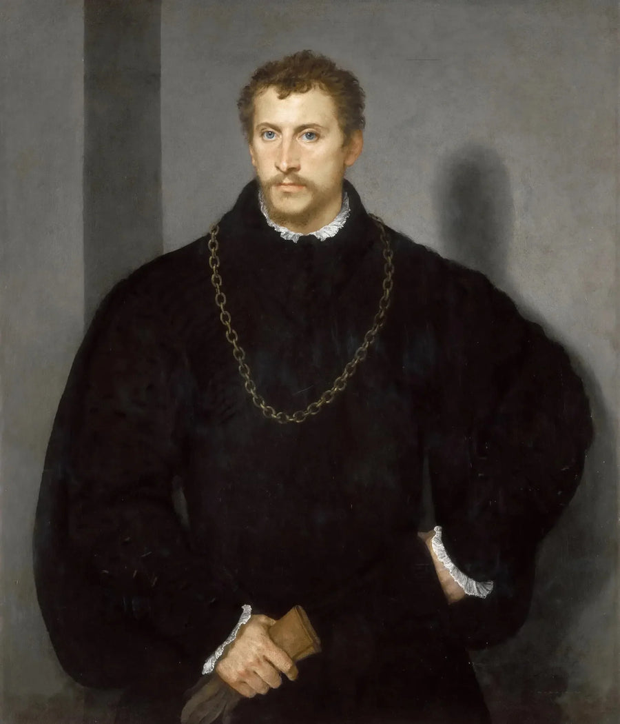 Porträtt av en ung engelsman - Titian