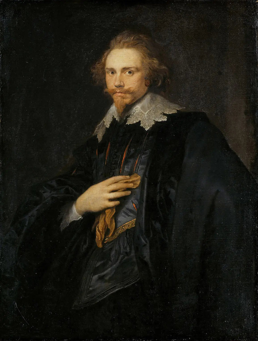Porträtt av en ung man - Antoine van Dyck