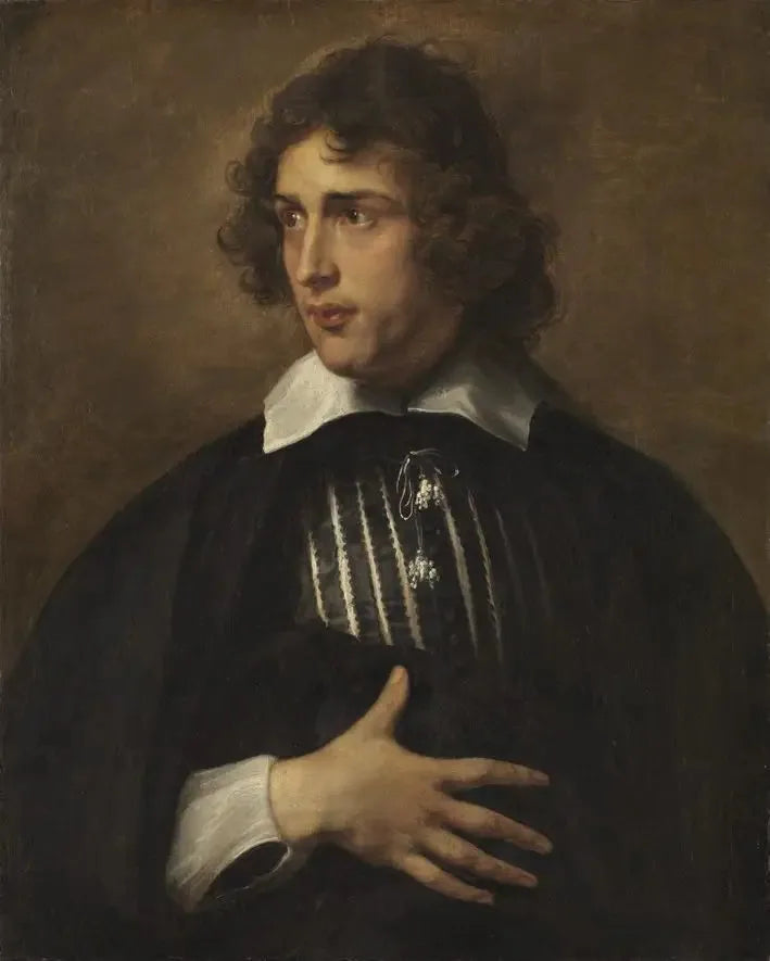 Porträtt av en ung man - Antoine van Dyck
