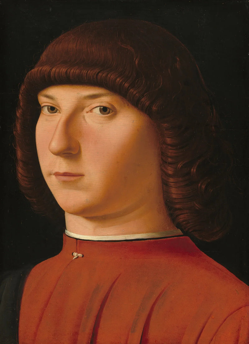 Porträtt av en ung man - Antonello de Messina