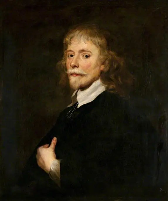 Porträtt av en ung skäggig man - Antoine van Dyck
