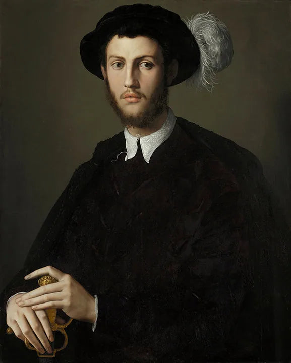 Porträtt av en ung man - Bronzino