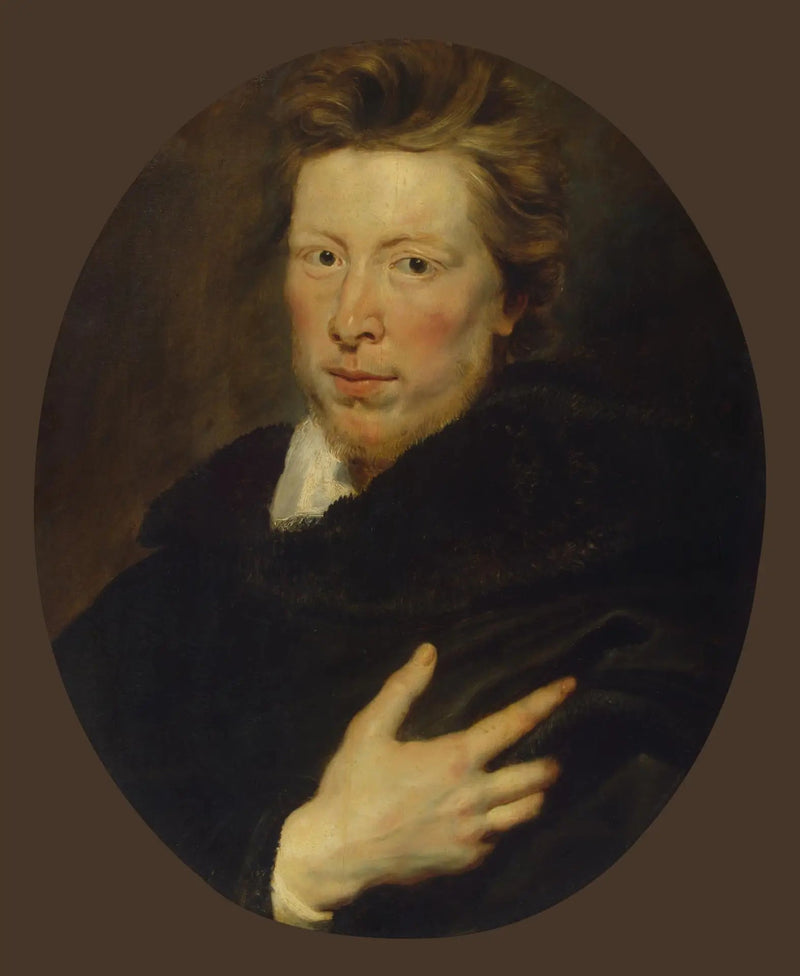 Porträtt av en ung man (Porträtt av George Gaidge) - Peter Paul Rubens