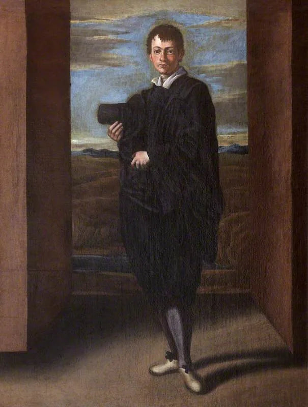 Porträtt av en ung man - Domenichino