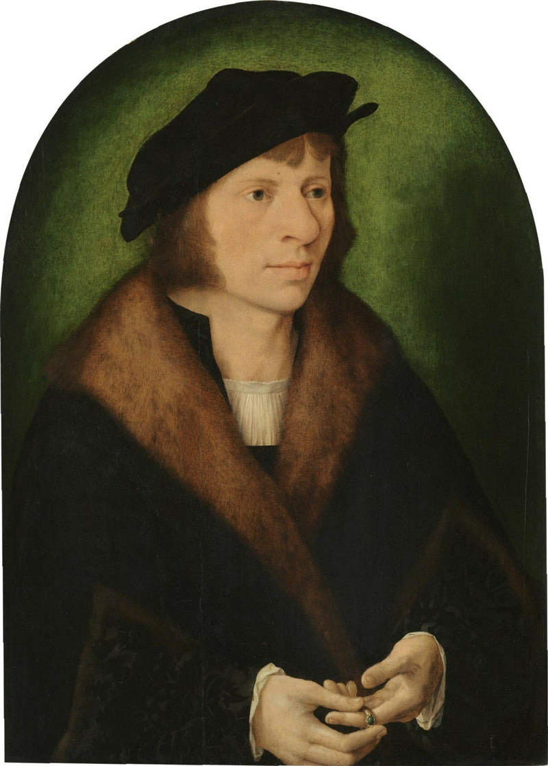 Porträtt av en ung man - Joos van Cleve