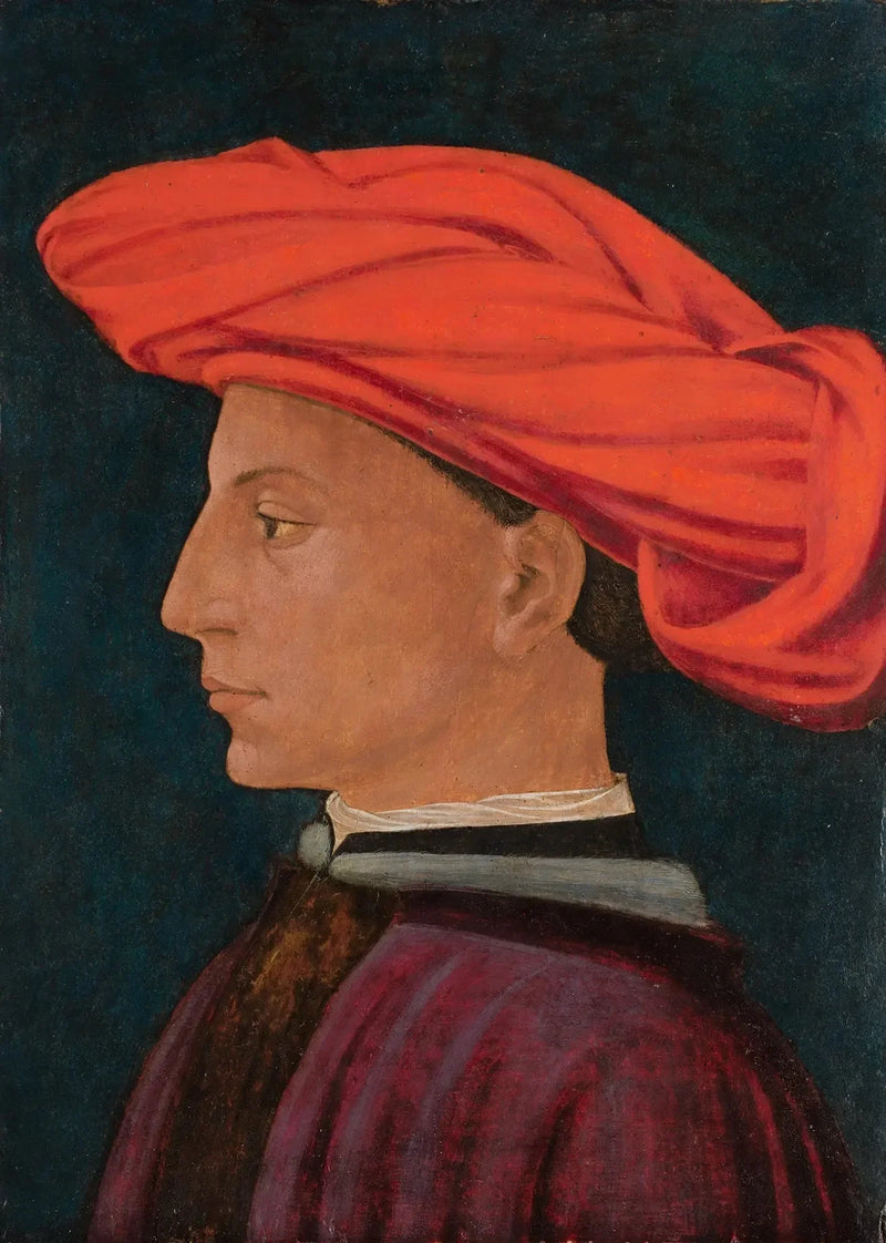 Porträtt av en ung man - Masaccio