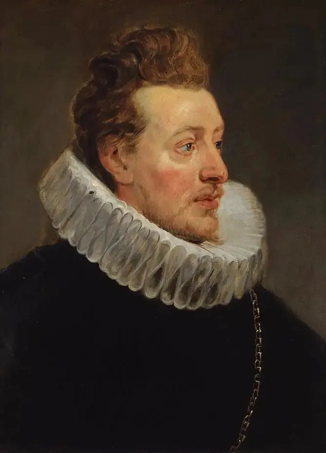 Porträtt av en ung man - Peter Paul Rubens