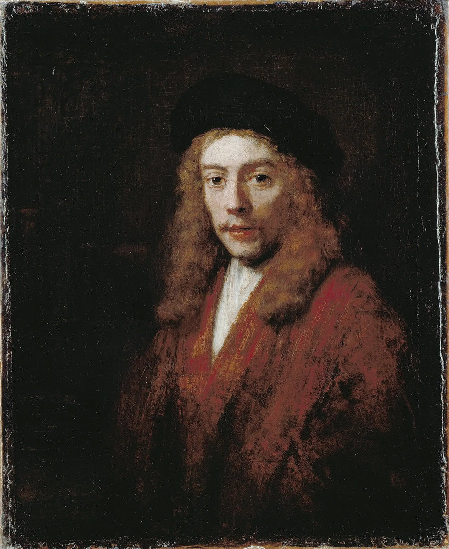 Porträtt av en ung man, kanske Titus - Rembrandt