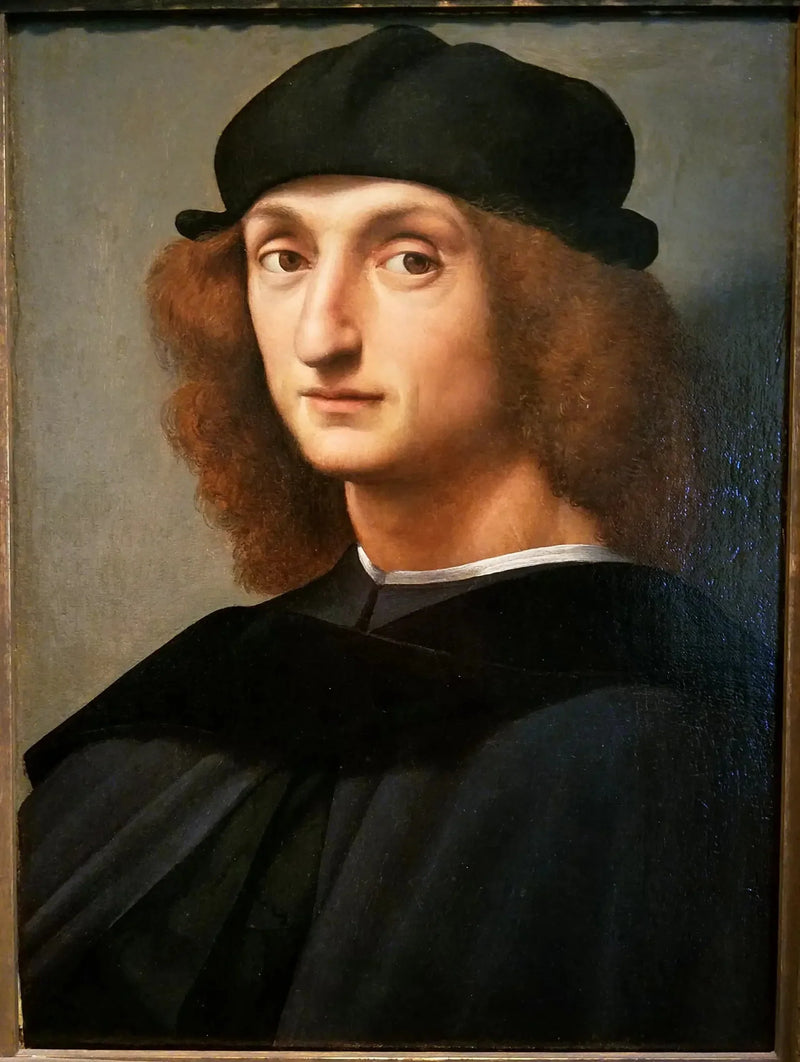 Porträtt av en ung man - Raphaël Sanzio