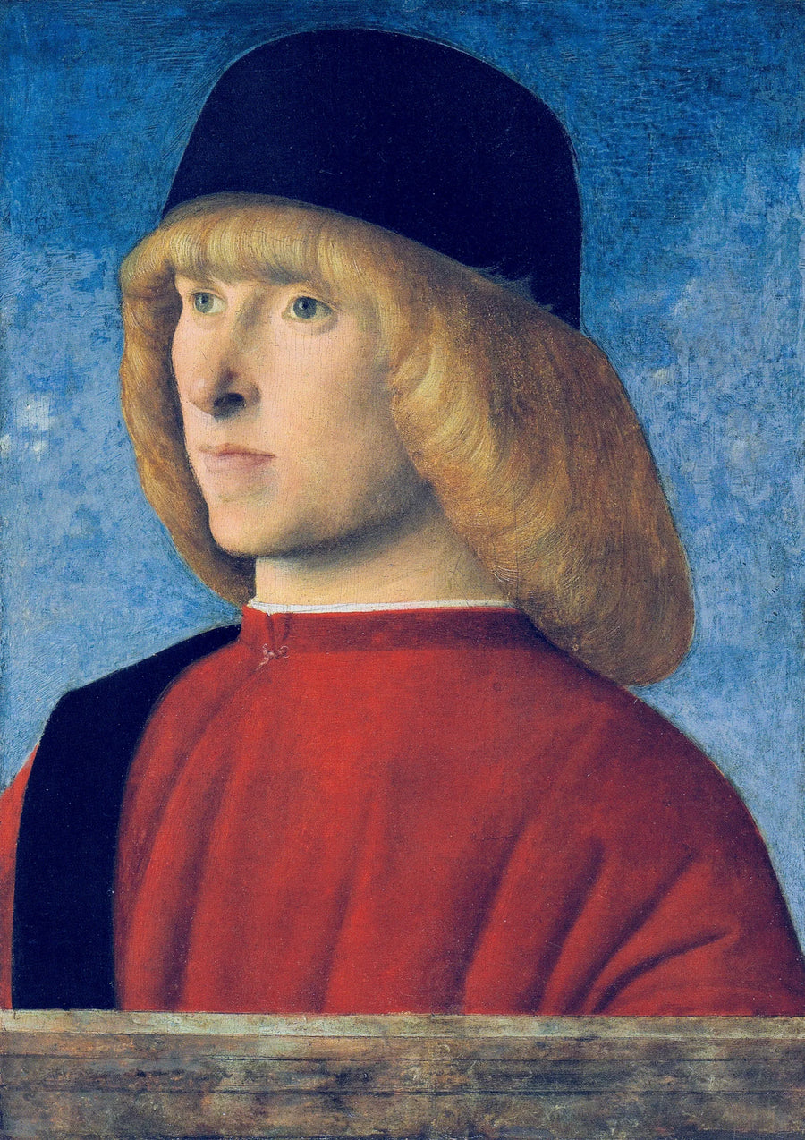 Porträtt av en ung senator - Giovanni Bellini