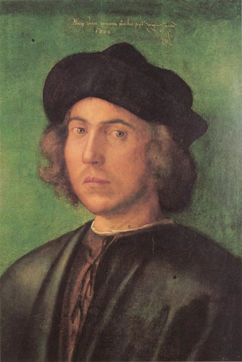 Porträtt av en ung venetianare - Albrecht Dürer