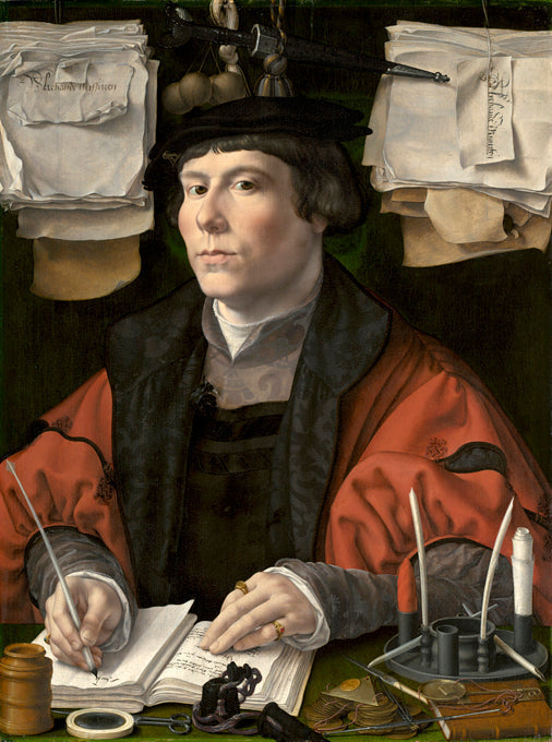 Porträtt av en handelsman - Jan Gossaert