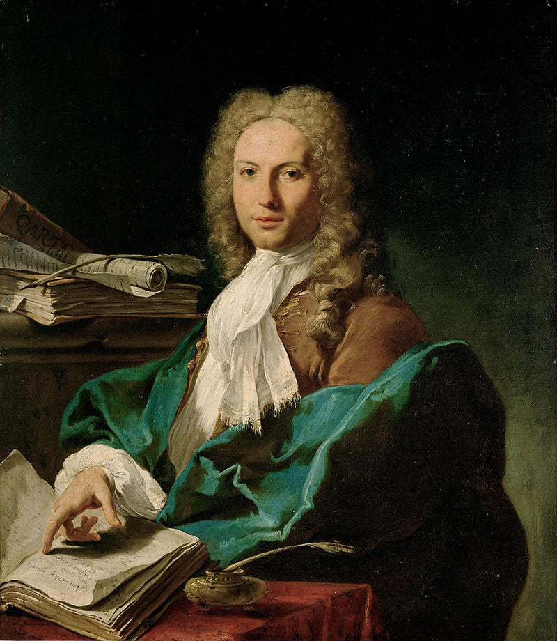 Porträtt av en matematiker - Giovanni Battista Pittoni