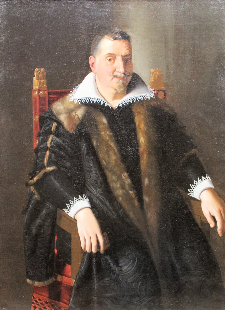 Porträtt av en medlem av familjen Mattei - Pietro da Cortona