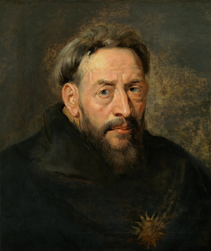 Porträtt av en kapucinmunk - Peter Paul Rubens