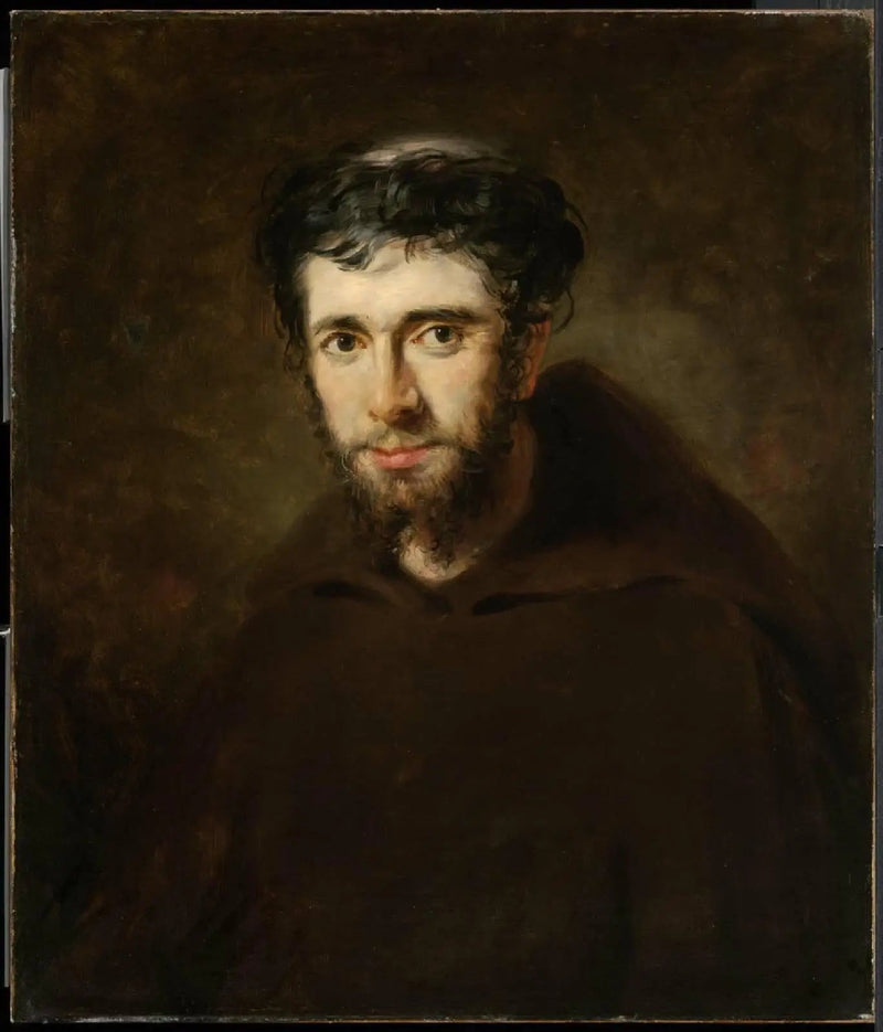 Porträtt av en munk - Peter Paul Rubens