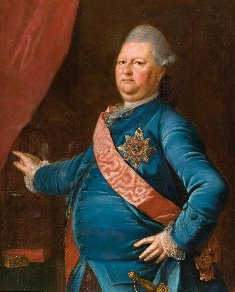 Porträtt av en adelsman - Anton Graff