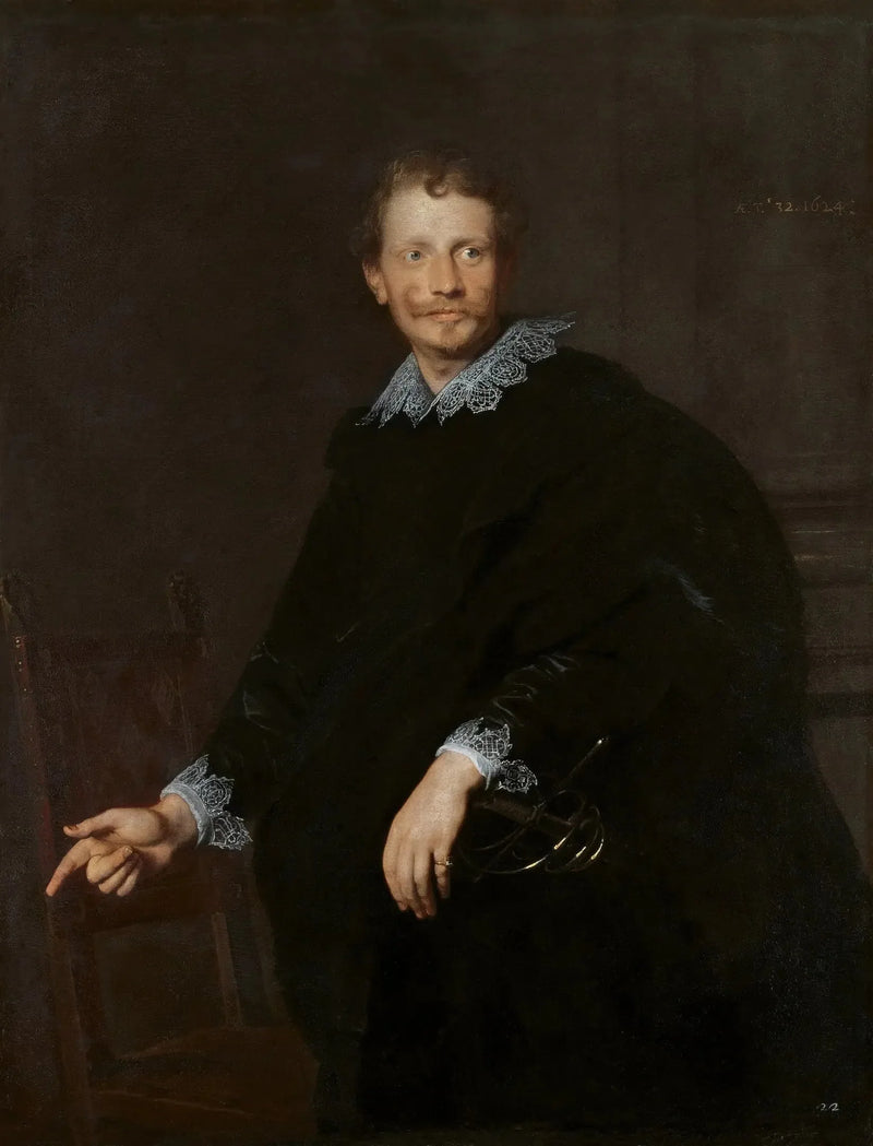 Porträtt av en genuesisk adelsman, 1624 - Antoine van Dyck