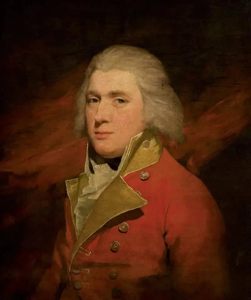 Porträtt av en officer - Henry Raeburn