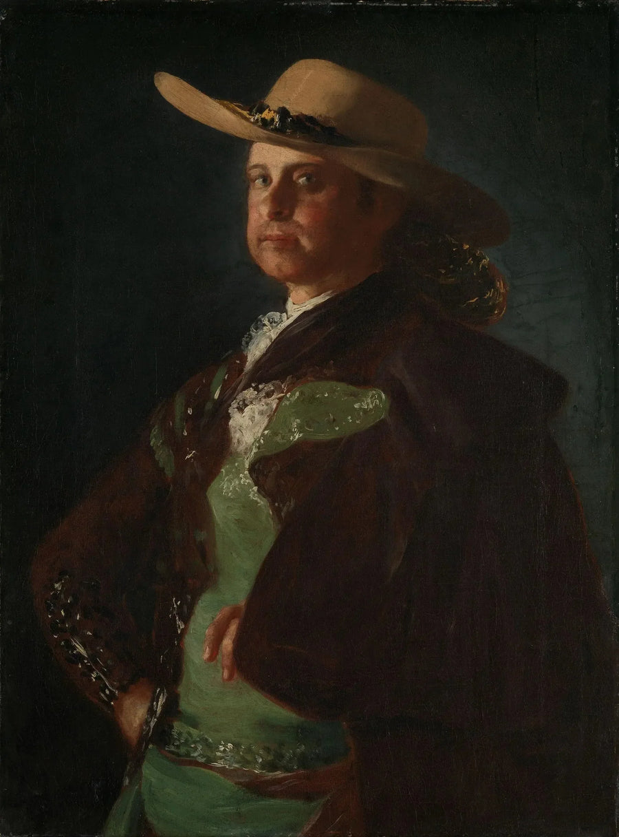 Porträtt av en Picador - Francisco de Goya