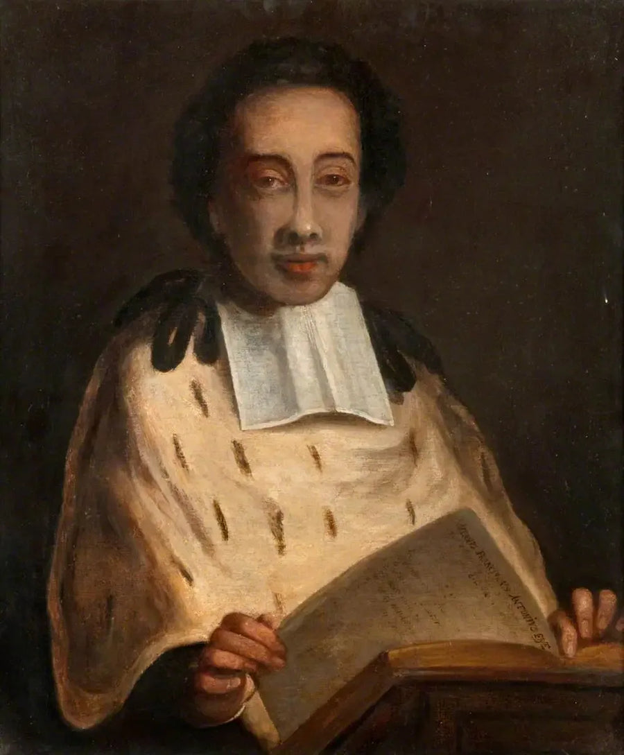 Porträtt av en präst - Philippe de Champaigne