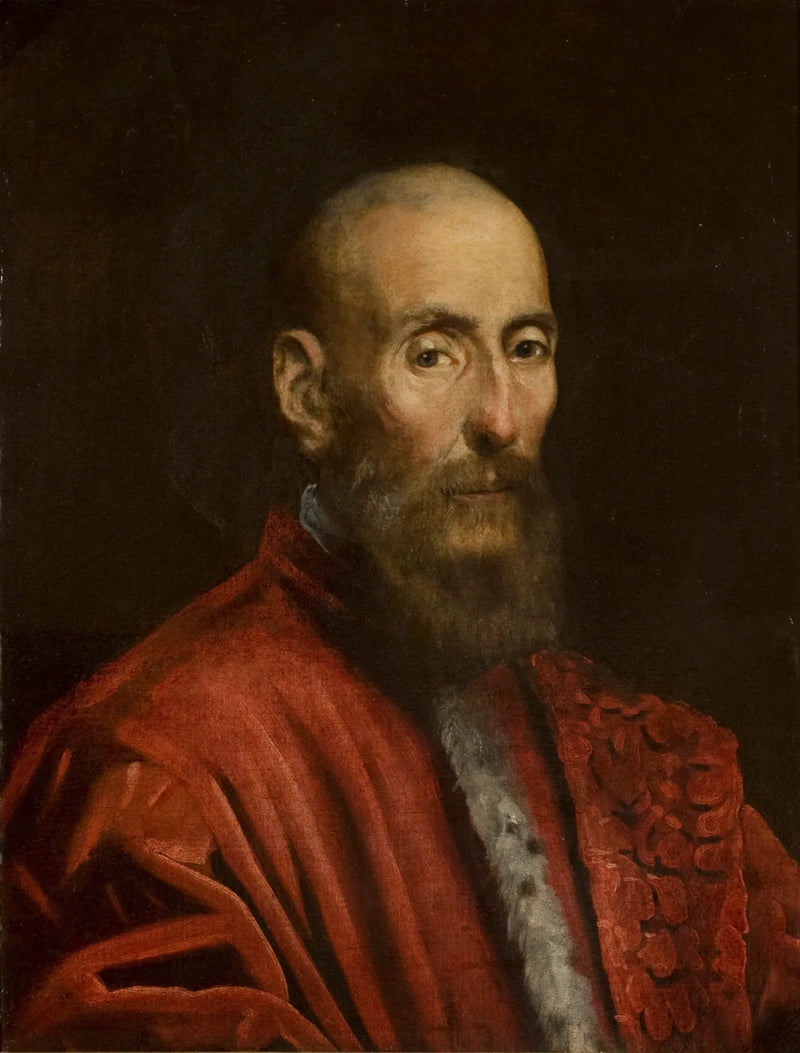 Porträtt av en senator - Jacopo Tintoretto
