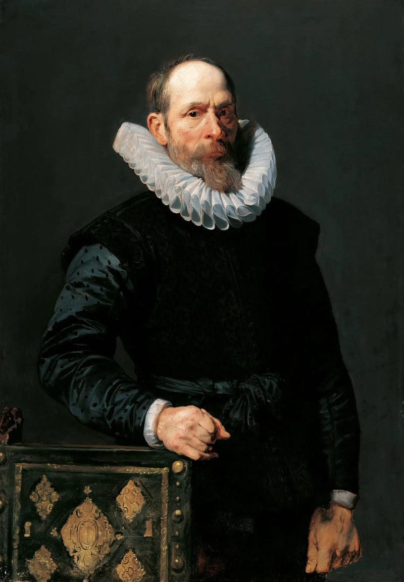 Porträtt av en gammal man - Antoine van Dyck