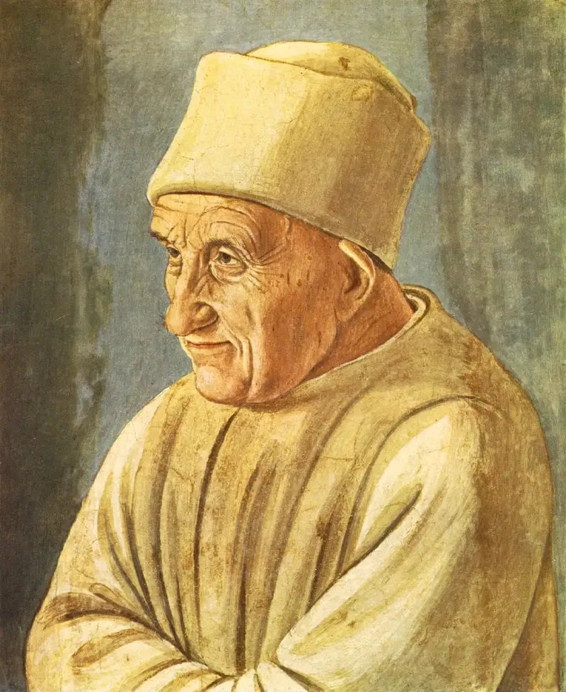 Porträtt av en gammal man - Filippino Lippi