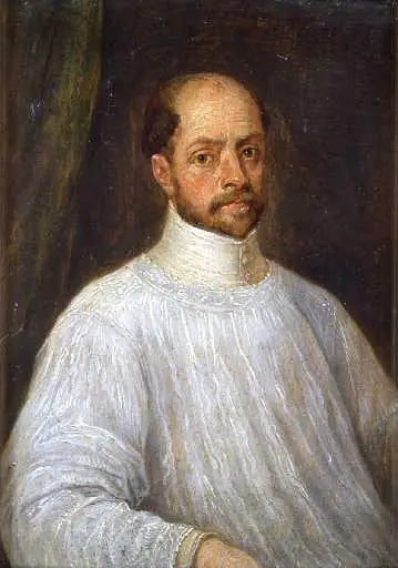 Porträtt av en kanonissa från Saint-Augustin - David Teniers den yngre