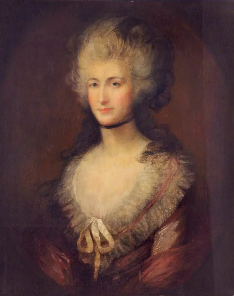 Porträtt av en dam (kallad « Mme Catherine Clements, 1762–1836 ») - Thomas Gainsborough