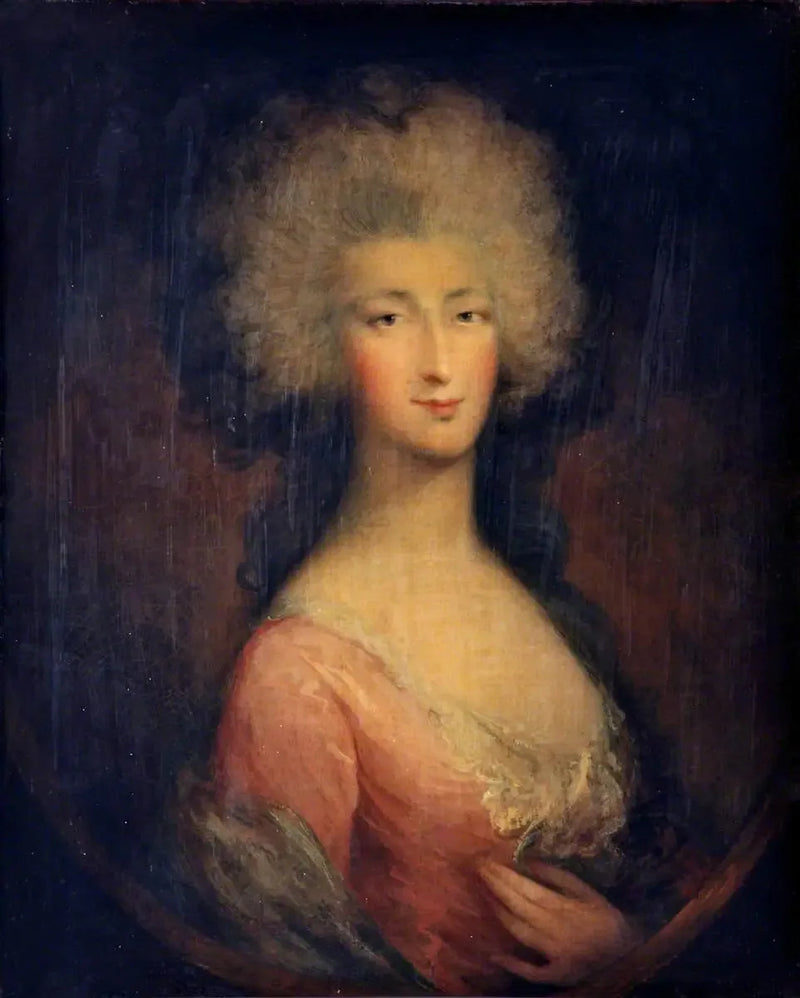 Porträtt av en dam (kallad « Mme Elliott, circa 1758–1823 ») - Thomas Gainsborough