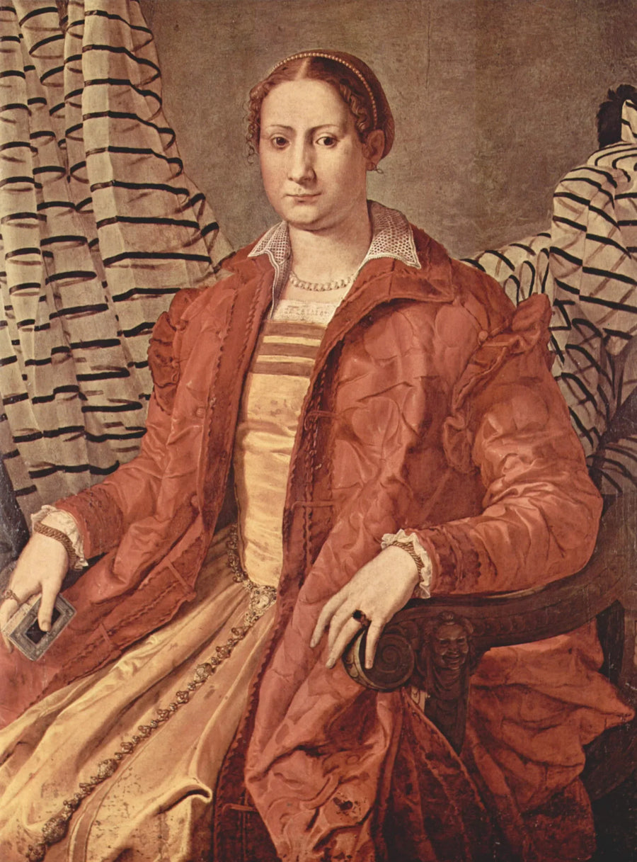 Porträtt av en dam - Bronzino