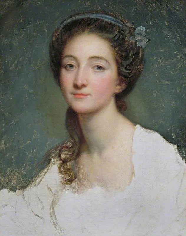 Porträtt av en dam, kallad Sophie Arnould (1744-1802) - Jean-Baptiste Greuze