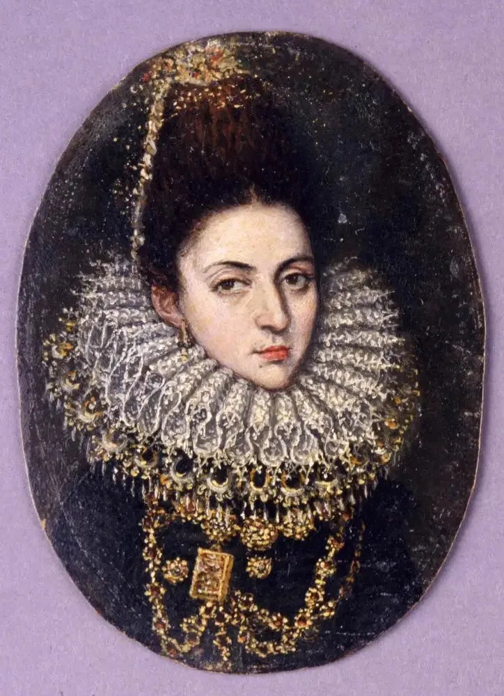 Porträtt av en dam - El Greco