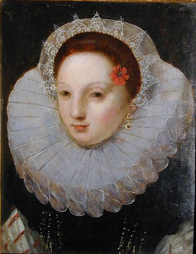 Porträtt av en dam - François Clouet