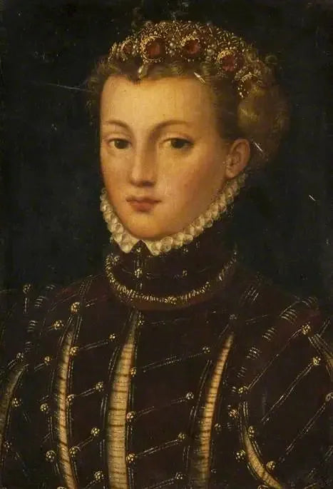 Porträtt av en dam - François Clouet