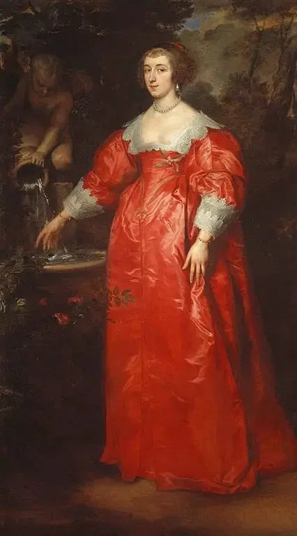 Porträtt av en okänd dam - Antoine van Dyck