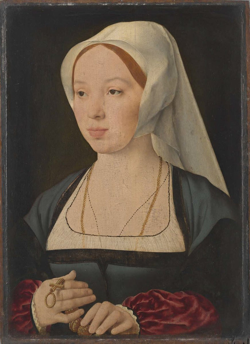 Porträtt av en dam - Joos van Cleve