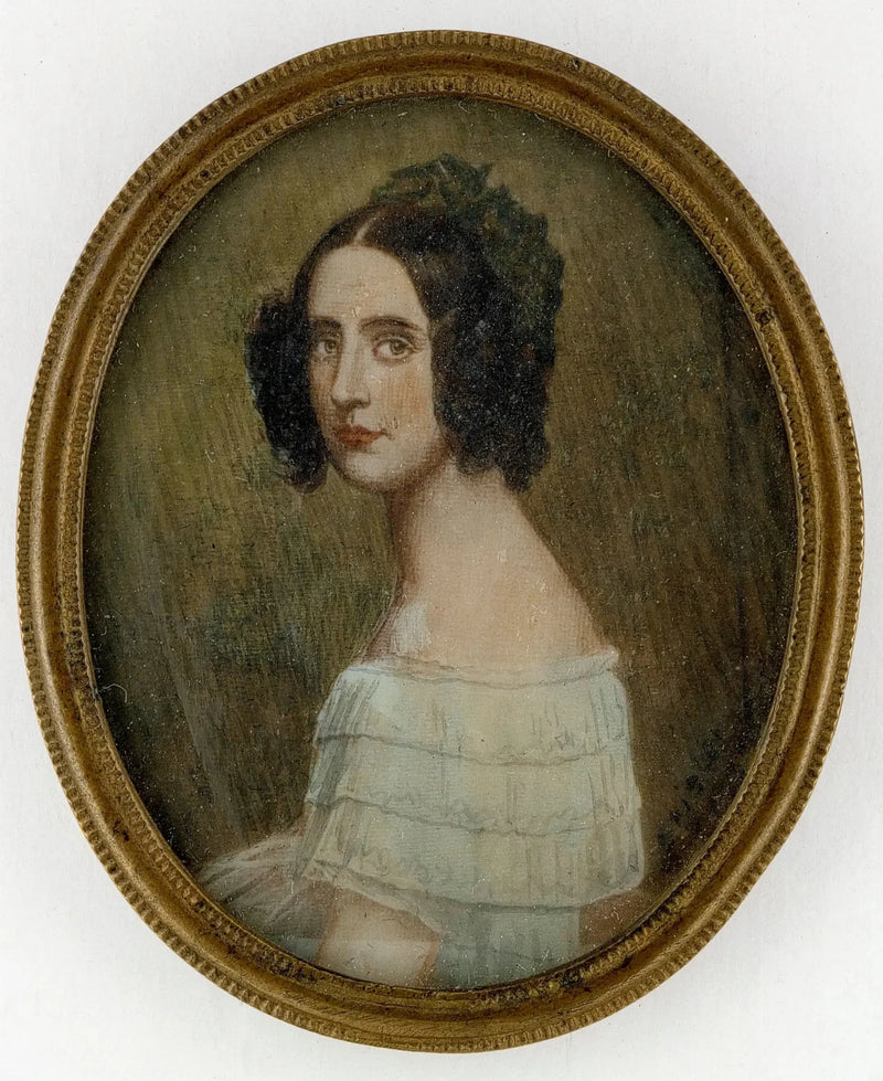 Porträtt av en dam - Joseph Karl Stieler