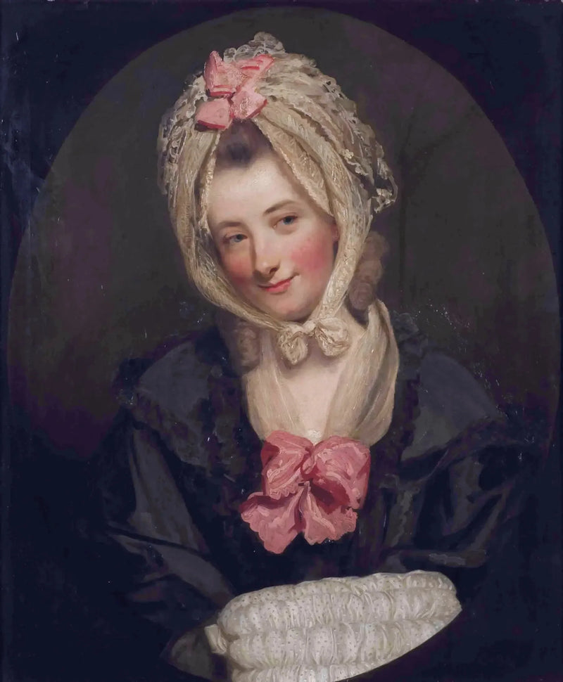 Porträtt av en dam - Joshua Reynolds