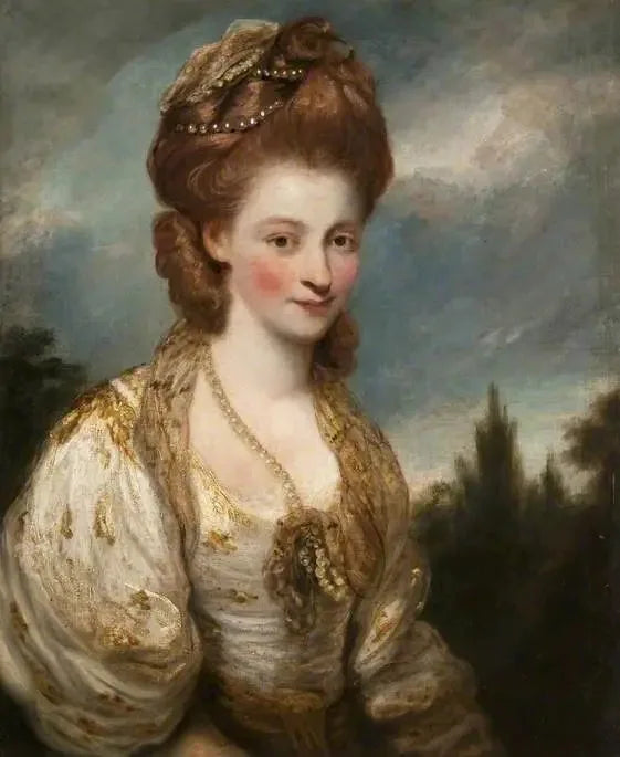 Porträtt av en dam - Joshua Reynolds