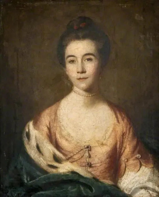 Porträtt av en dam - Joshua Reynolds