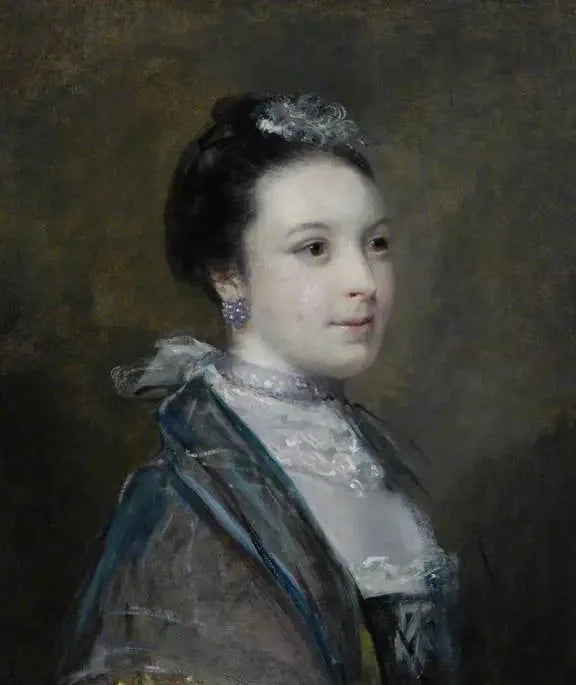 Porträtt av en dam - Joshua Reynolds