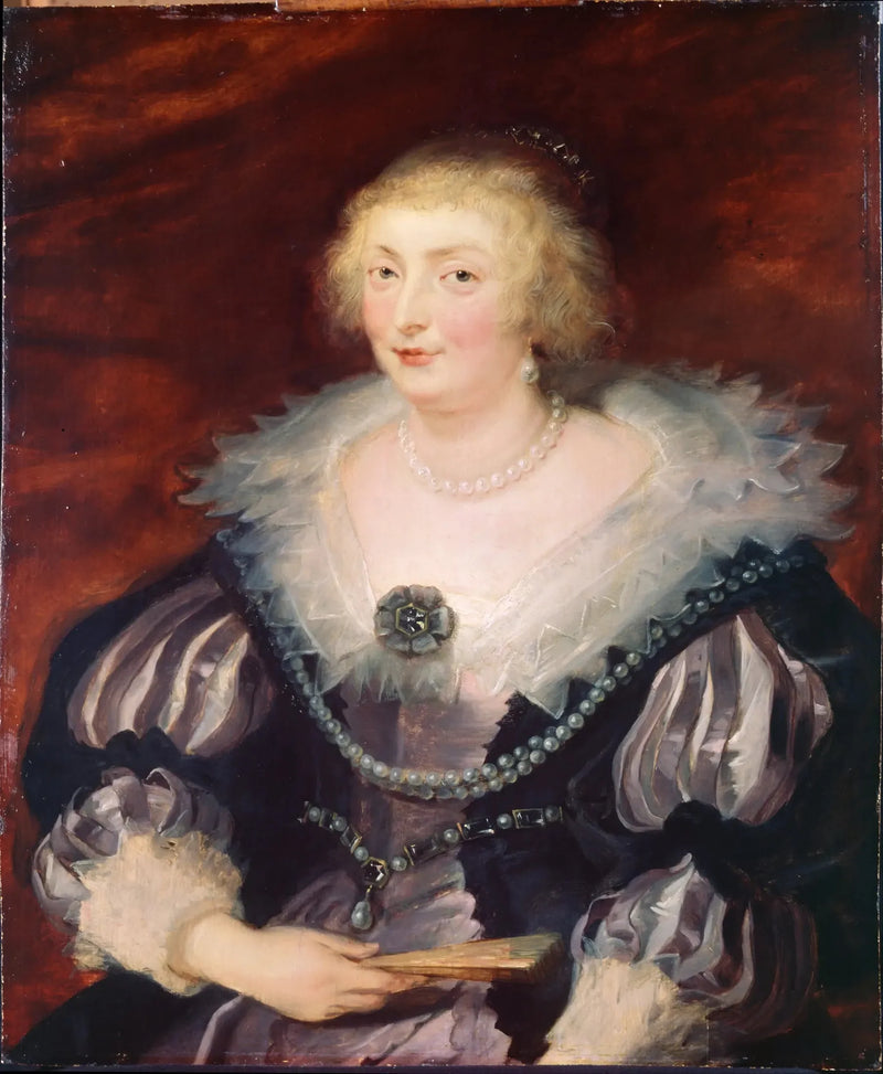 Porträtt av en dam - Peter Paul Rubens