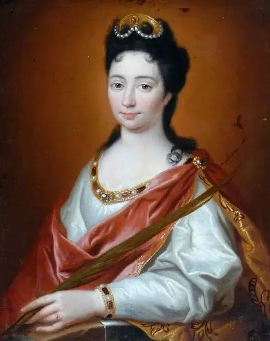 Porträtt av en dam - Pierre Mignard