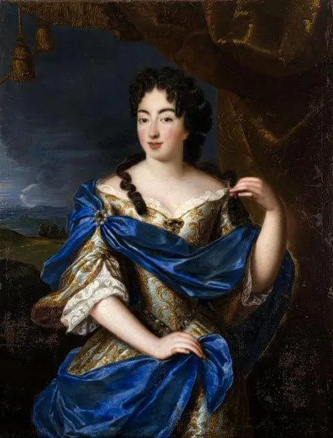 Porträtt av en dam - Pierre Mignard