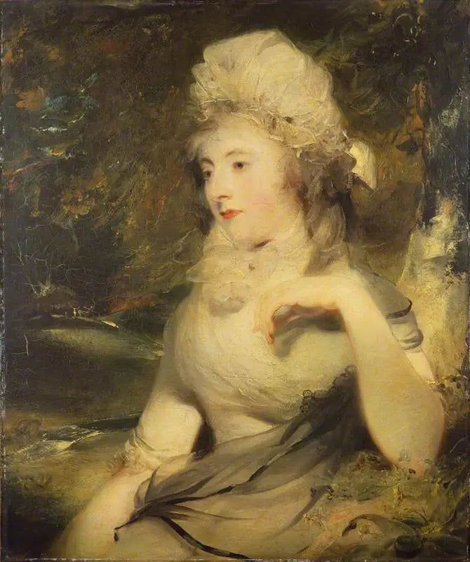 Porträtt av en dam - Thomas Lawrence