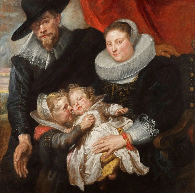 Familjeporträtt - Antoine van Dyck