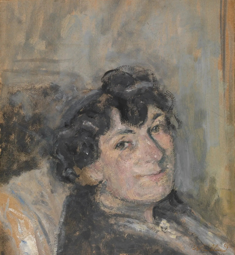 Porträtt av en kvinna - Édouard Vuillard